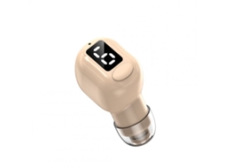 Auriculares Bluetooth True Wireless M6 Mini Único Música Invisível Dourado