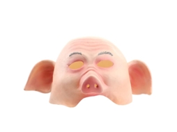 1 Peça de Arnês de Cabeça de Porco de Terror para Decorações de Halloween ALLINLESS