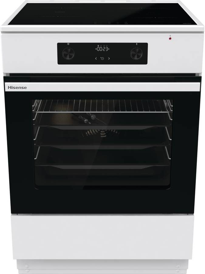 Fogão Elétrico HISENSE HCI8647WG (71 L - Indução - 59,7 cm - Branco)