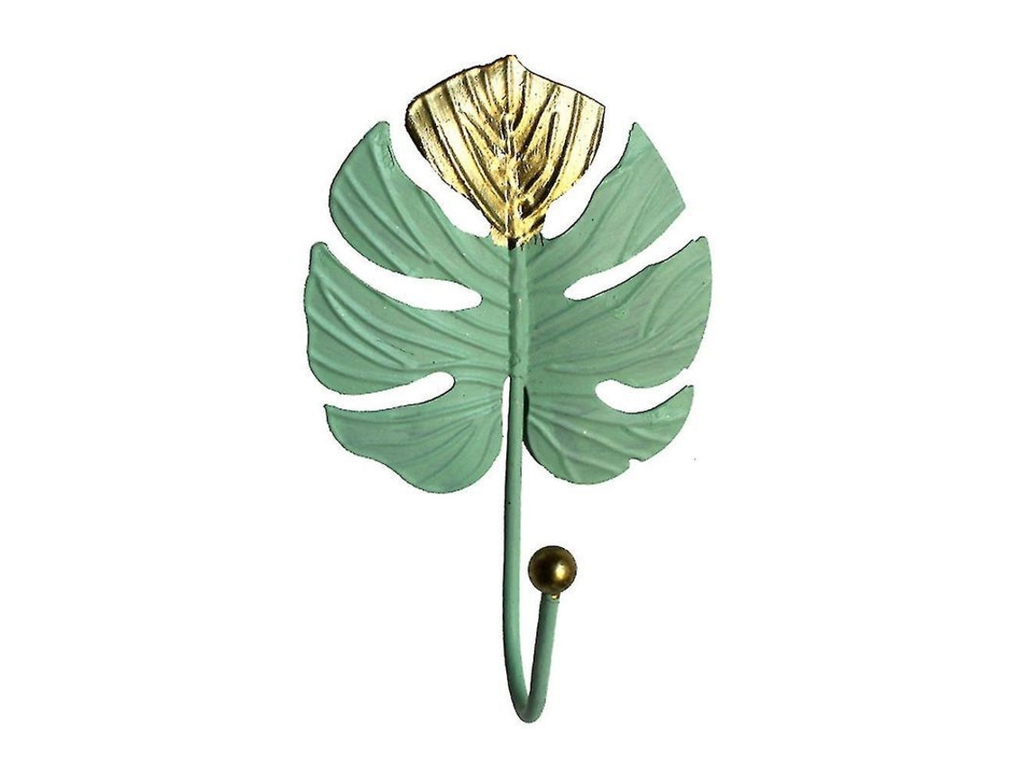 Fasst gancho de Pared En Forma de Hoja para Ropa Llaves Armario Decoración Creativa de Metal CUIDADOS