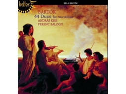 CD Bartók-44 Duos For Two Violins/A. Kiss, F. Balogh