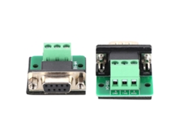 Laxiscreed Adaptador Db9 Com Manguito E Cabeças Macho E Fêmea Para Conexões Seguras