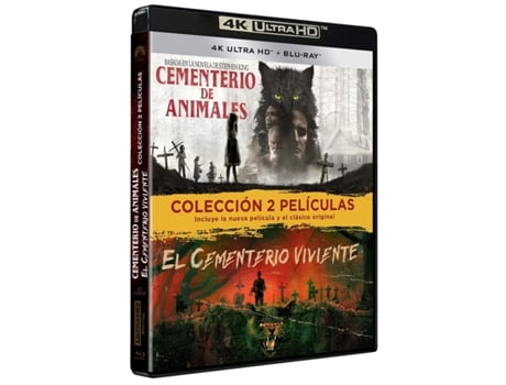 Pet Sematary Pet Sematary (4k Ultra Hd) / Cementerio De Animales Cementerio Viviente Divisa Hv Paramount (2019, 1989)