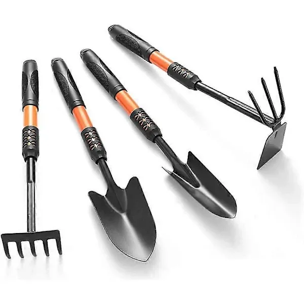 Conjunto de 4 Ferramentas de Jardinagem AQUAFORGE
