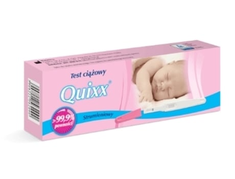 Quixx Precision Home Pregnancy Test, Single Unit Extended Shelf Life Genexo