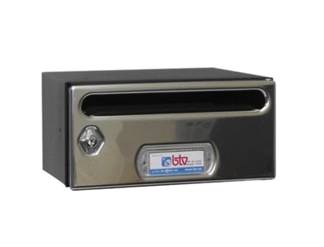 Caixa Postal Btv Mod Mercurio 245X250X124Mm Ref. 13506 Aço Inox FPLUS