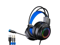 Fone de Ouvido Gaming LAXISCREED 7.1 Surround Sound Pc