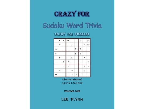 Livro Crazy For Sudoku Word Trivia Volume One De Lee Flynn (inglês)