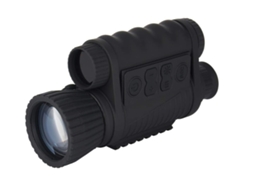 Câmera De Visão Noturna Monocular Digital De Alta Definição, Visão Noturna Infravermelha, 100 Claro No Escuro Bestvite (preto)