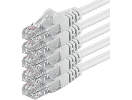 Cabo de Rede 1ATTACK (RJ45 - 50 cm - Branco)