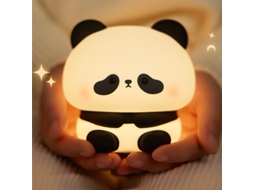 (estilo 3) Luz Noturna Led Recarregável Via Usb, Com Design De Panda De Pelúcia, Também Pode Ser Usada Como Campainha.