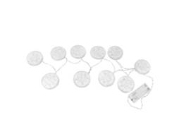 Cordão de Luz de Ferro Forjado Flor Led Ip45 Decoração