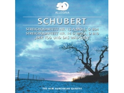 CD New Hungarian Quartet - Schubert: Streichquartett Nr. 13