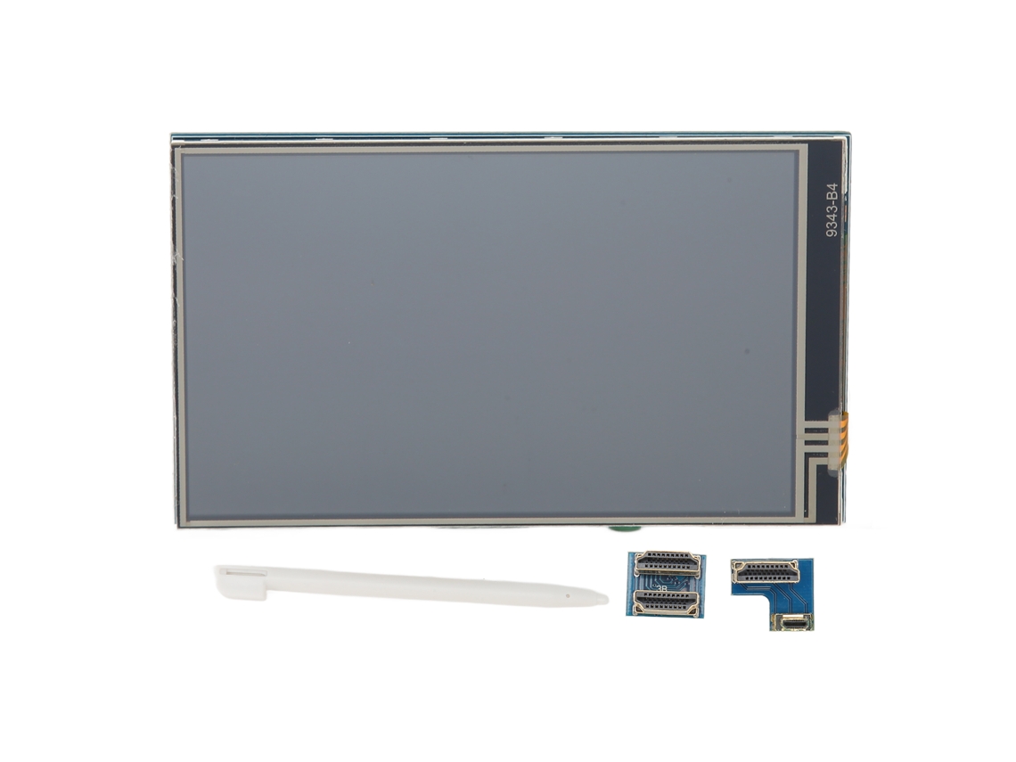 Tela LCD IPS HD de 4 polegadas com Interface Multimídia e Tela Sensível ao Toque Resistiva para Raspberry Pi CHABERLU (800x480)