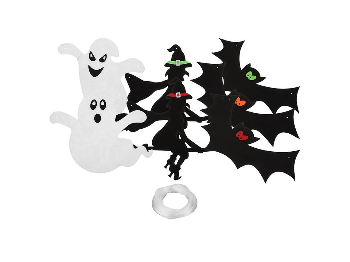 1 Conjunto de Pingentes de Morcego para Decorações de Halloween ALLINLESS