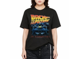 Rockinstone Back To The Future Movie G Side Black Adult T-shirt Size:xxl