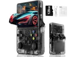 Console de Videogame Portátil Retrô R36s com Sistema Linux, Bateria 3000mah, Tela 3,5 Polegadas, Mais 30.00 0 Jogos Clássicos, VONKELIOS