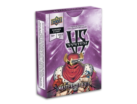 Vs System 2Pcg: Marvel Masters Of Evil Jogo em Inglês UPPER DECK (Idade recomendada: 14 anos)