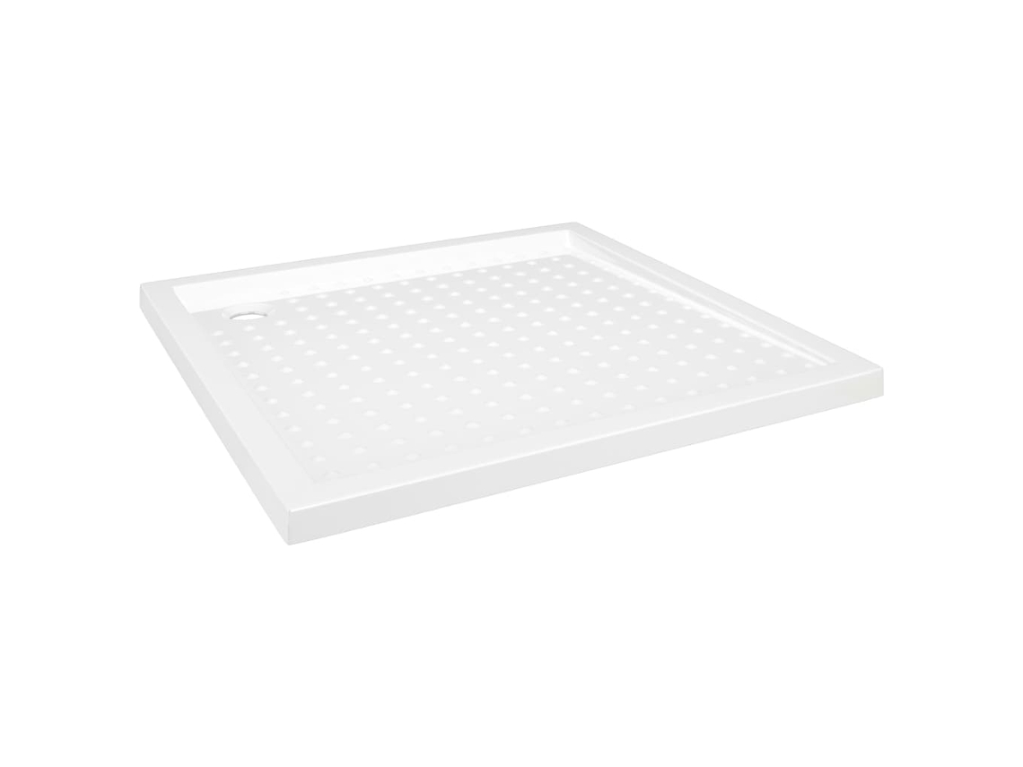 Shower Tray, Shower Trays Vidaxl Branco Plástico (90 X 90 X 4 Cm)