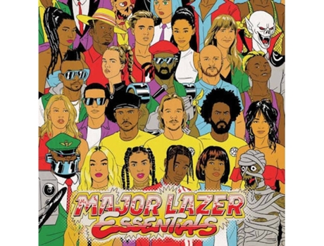 Vinil+CD Major Lazer - Essentials (LP3 - 2 CDs)