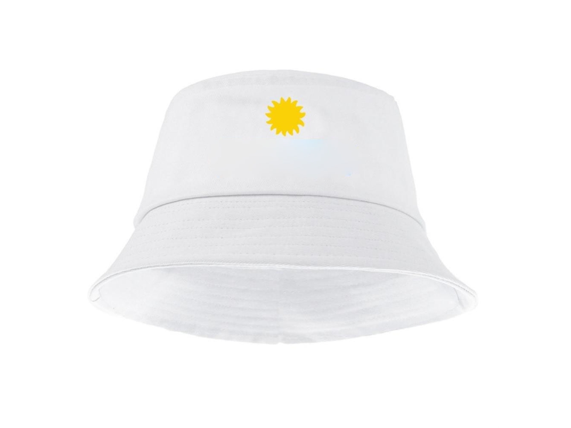 Chapéu Bucket Unissex De Algodão Com Aba Larga Chapéu De Pesca Para Adultos Protetor Solar