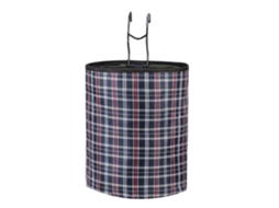 Cesto Mali para bicicleta dianteiro, de aço, com tela Oxford, grande capacidade para armazenamento