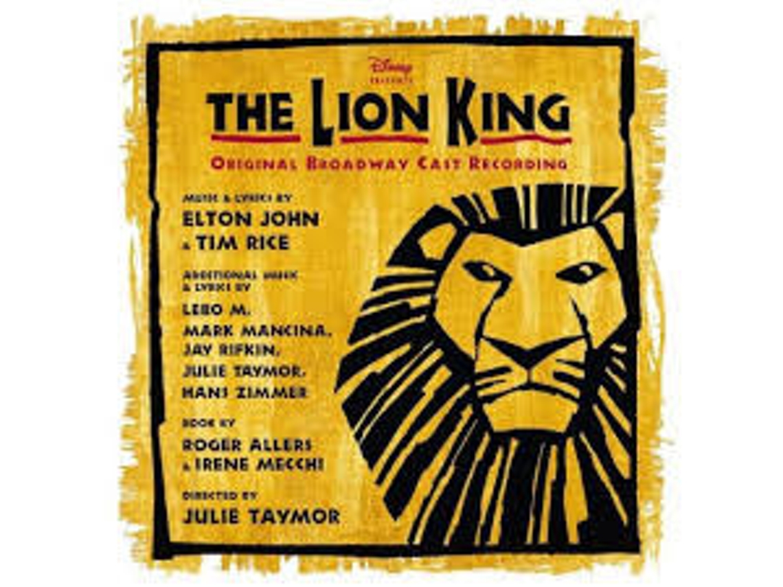 CD The Lion King - Original Broadway Cast Recording