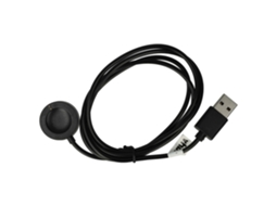 Vhbw Usb Ladekabel Compatível Com Emporio Armani Smartwatch Art5005 Smartwatch Fitnesstracker - Ladestation Preto, Magnético, 100 Cm