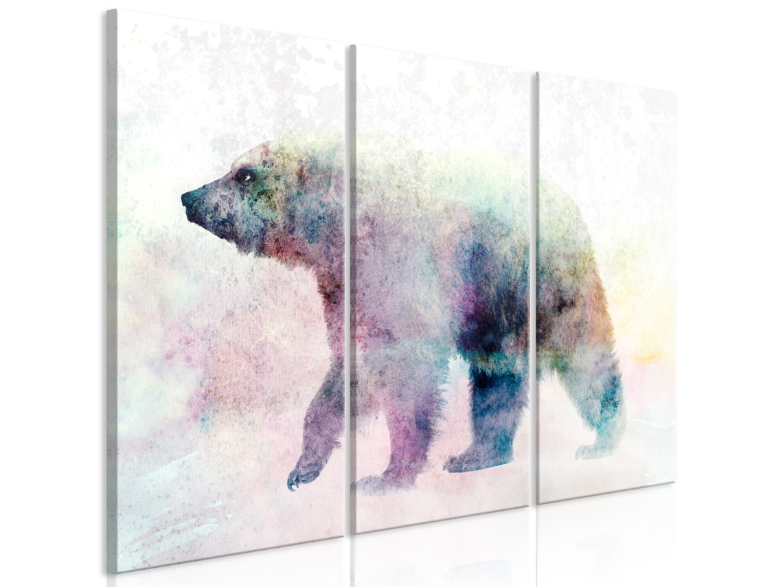 Quadro ARTGEIST Lonely Bear (3 Parts) (60x40)