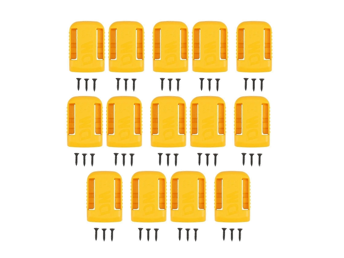 14 Suportes De Bateria Compatíveis Com Dewalt 20v, Base De Montagem Compatível Com 20v E 60v