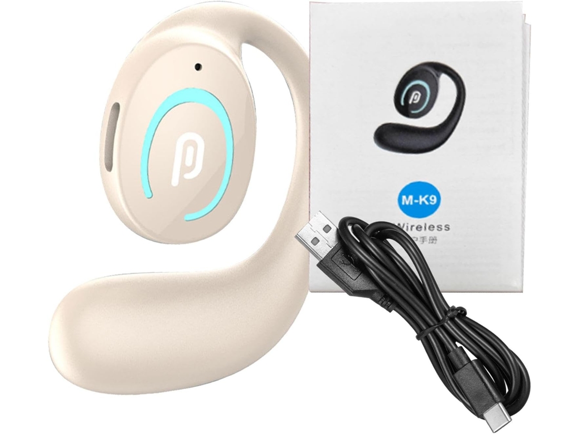 Fones De Ouvido Supra Auriculares, Fones De Ouvido Sem Fio Com Cancelamento Ruído Para Jogos Graves Profundos, Design