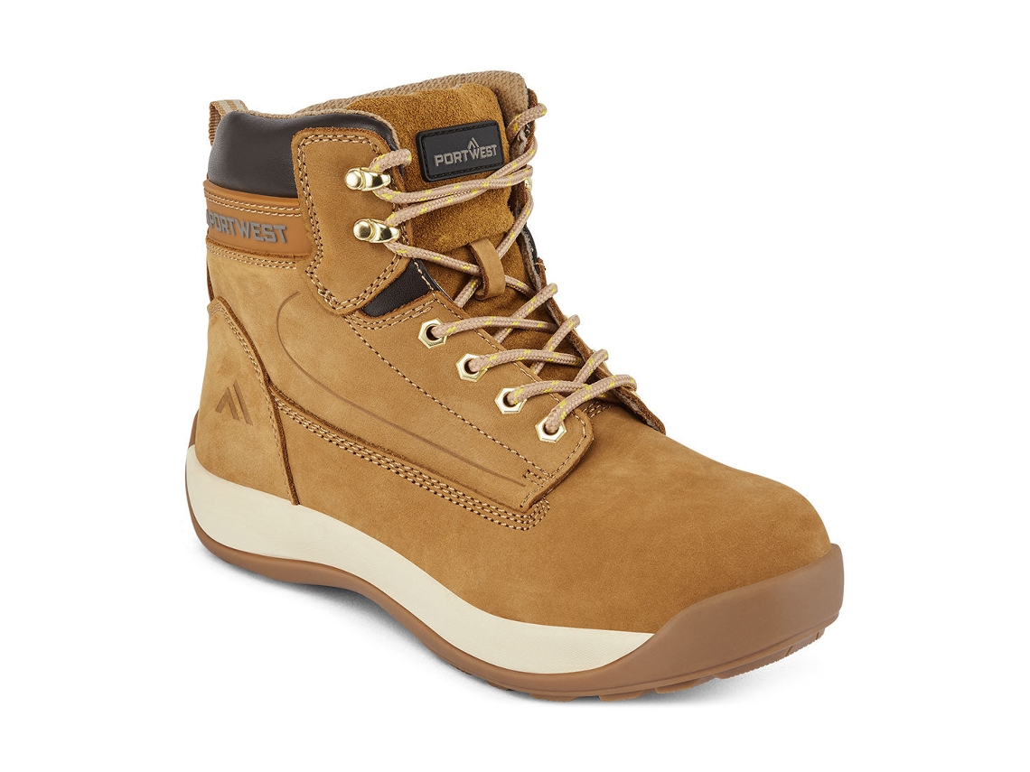 Bota Steelite Constructo Nubuck S3 Hro - Segurança E Conforto Mel / 44