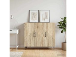 Vidaxl Buffet Carvalho Sonoma 89 X 34,5 X 80 Cm Derivados De Madeira
