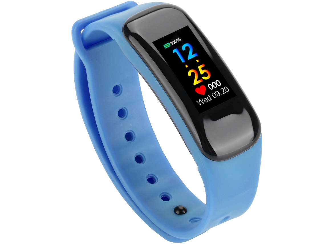 Pulseira Esportiva C18 com monitoramento cardíaco e resistência à água EOOCOO