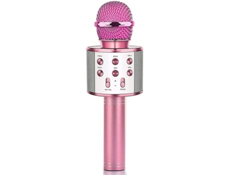 Microfone SMARTEK Rosa (24.5x8.7x8.2 cm)