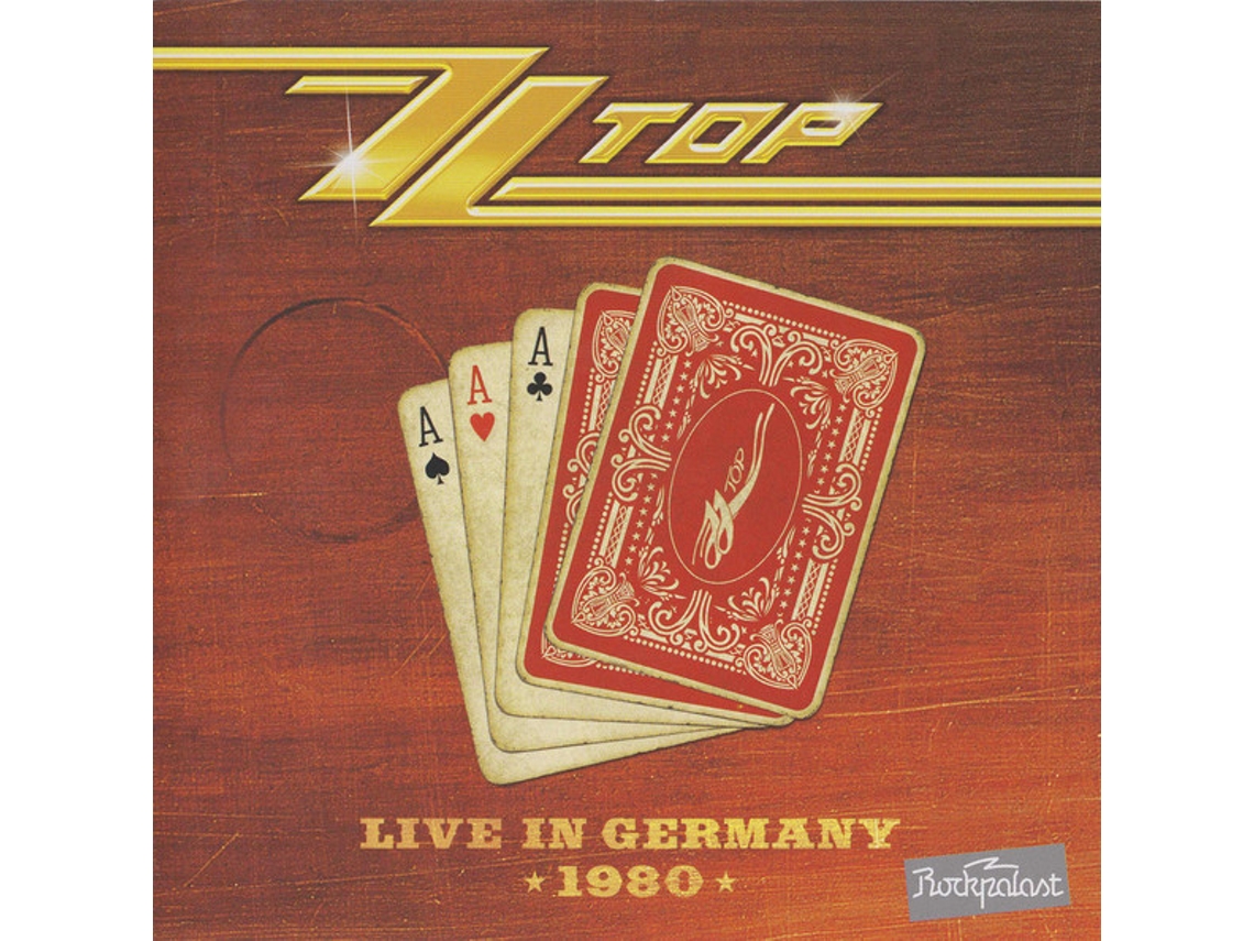 CD ZZ Top - Live In Germany 1980