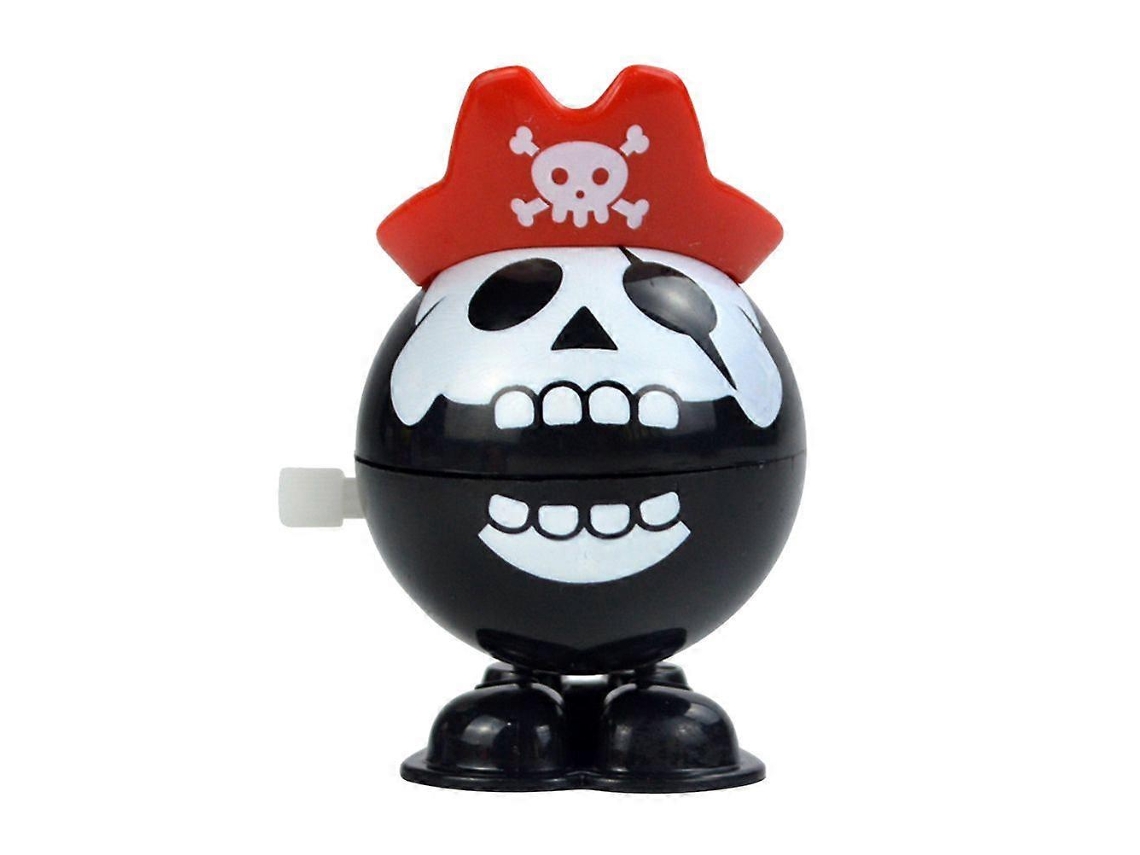Brinquedo De Corda Com Caveira Pirata Para Halloween Ly Ebike (preto)