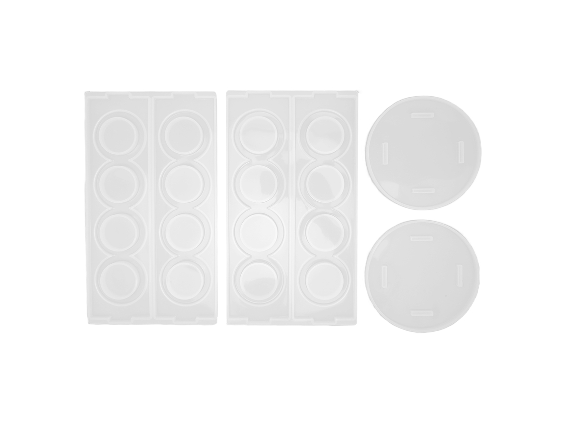 Moldes De Silicona Para Porta Cápsulas De Café Flexíveis E Duráveis Para Lar E Cozinha