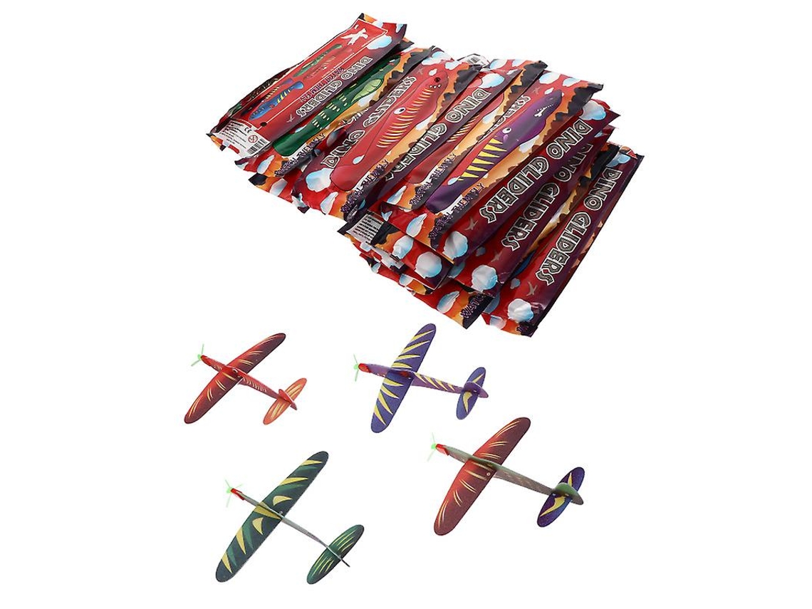 24pcs Aviões Voadores Allinless
