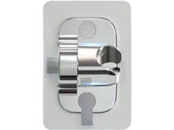 Suporte Adesivo Para Chuveiro De Mão Em Plástico Abs, Ideal Para Banheiros