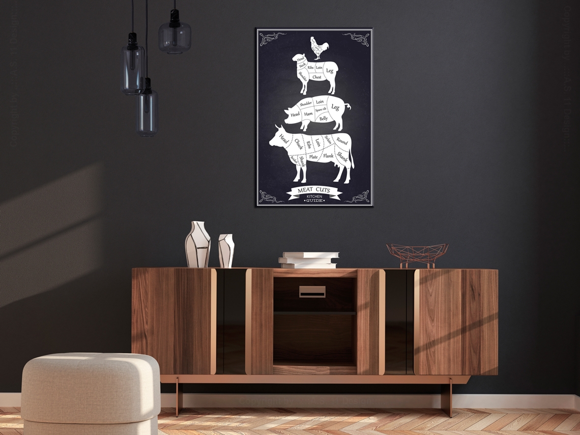 Quadro ARTGEIST Kitchen Essential (1 Part) Vertical (80x120)