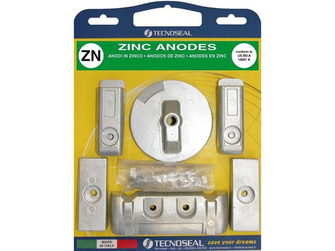 Kit de Ânodo Mercury Verado 6 Prateadotecnoseal