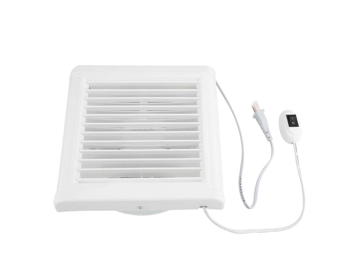 Ventilador de parede 15W para casa de banho, cozinha e garagem, baixo ruído LAXISCREED
