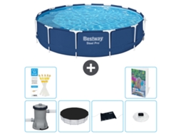 Bestway Piscina Bestway Steel Pro Redonda - 396x84 Cm - 7-peças S328