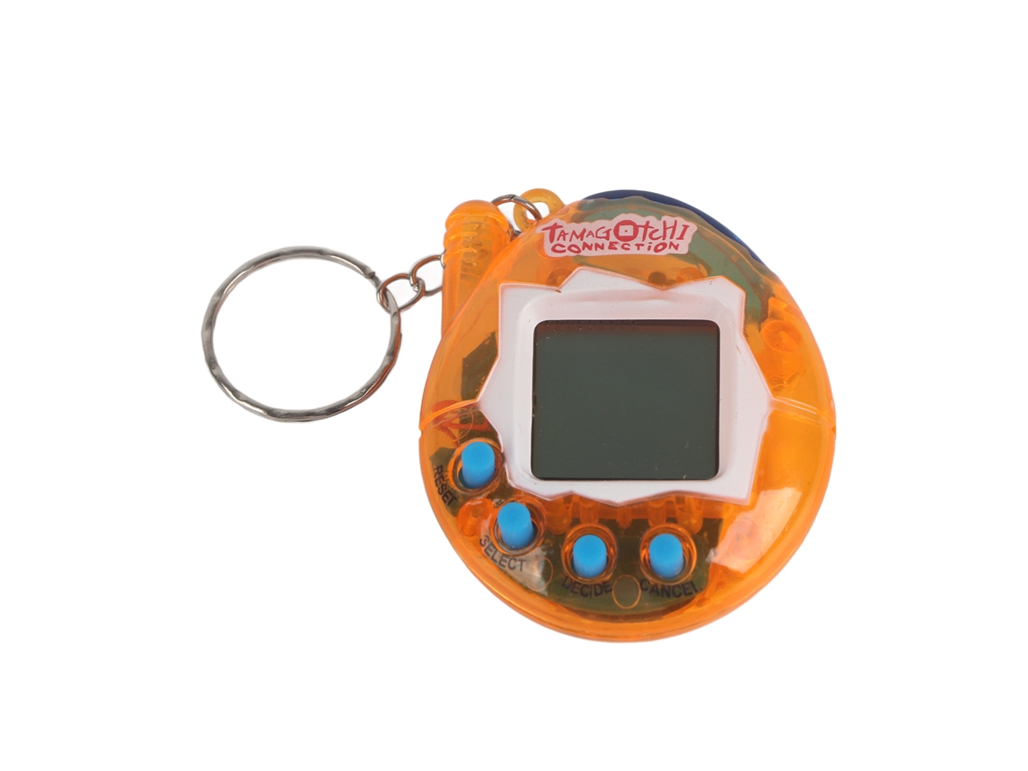 Rebe-máquina De Juego Portátil Para Niños Bebé Juguete De Mascota Electrónica Plástica (amarillo Transparente)