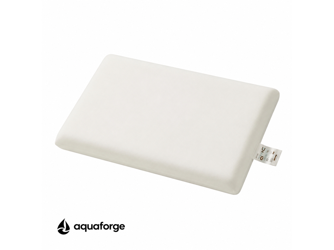 Almofada Cervical Ergonómica Espuma Viscoelástica 42 X 70 X 8 Cm