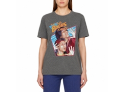 Rockinstone Bill And Ted Bogus Rhombus W/ Texture Heather Graphite Adult T-shirt Size:l