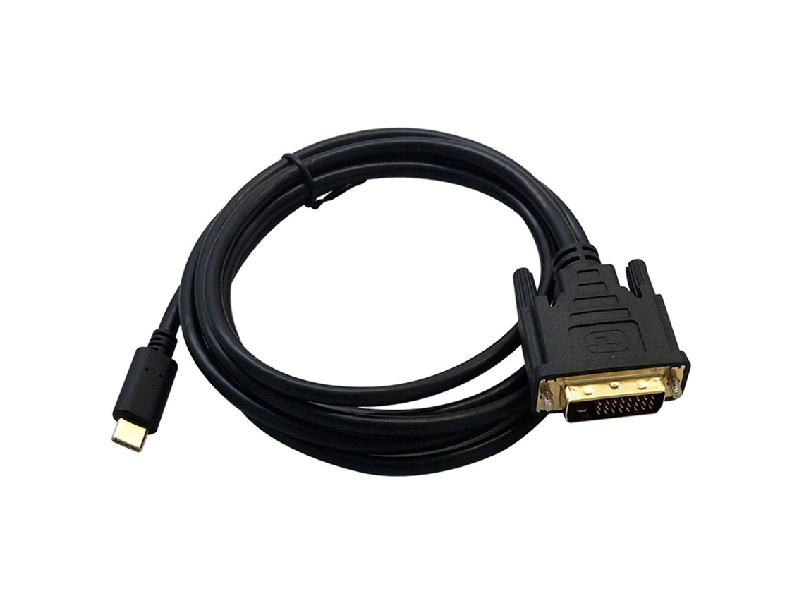 Cabo Usb Tipo C para Dvi, Adaptador Usb Tipo C para Dvi 241 4k 30hz 3 para Pro 2017/2016 (1,8 M)