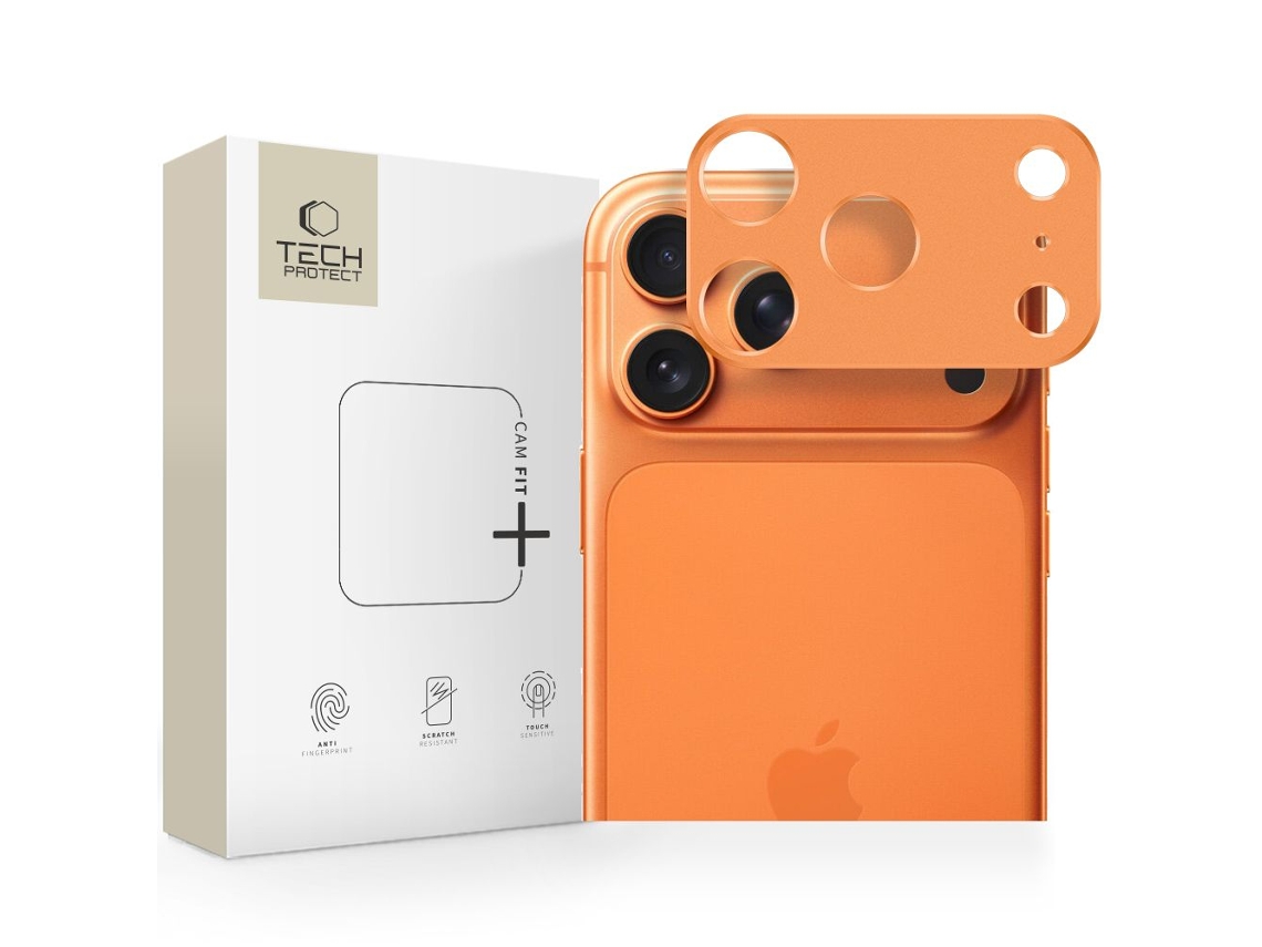 Protetor De Câmera Tech-protect Camallowy Fit Para Iphone 17 Pro Max De Alta Qualidade