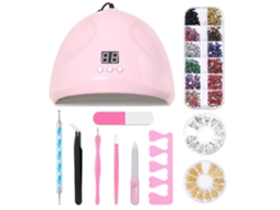 Kit De Ferramentas De Manicure Mini Lâmpada Uv Para Manicure Secador De Unhas Usb Yunzii